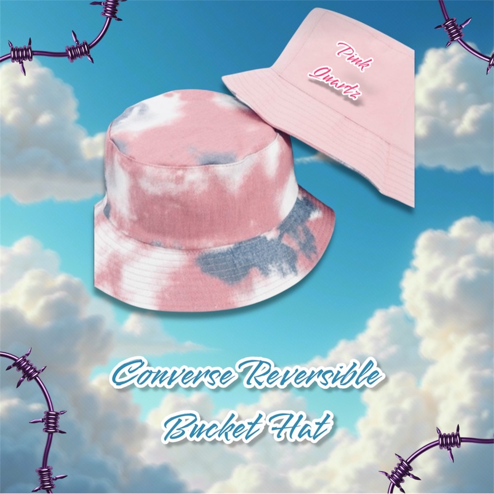 Converse Pink Reversible Bucket Hat